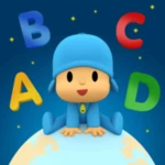 pocoyo abc adventure android application logo